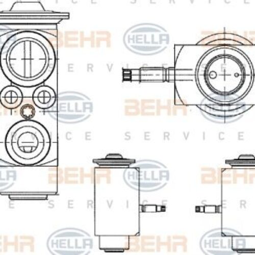 Ekspanzioni ventil Volvo S80 -6