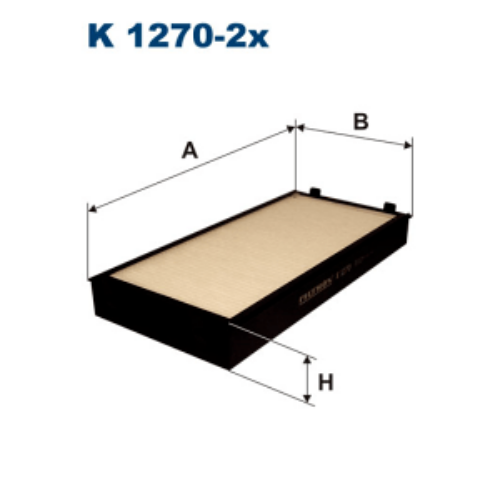 Filter kabine  – BMW X6 -14 (dva oksa)