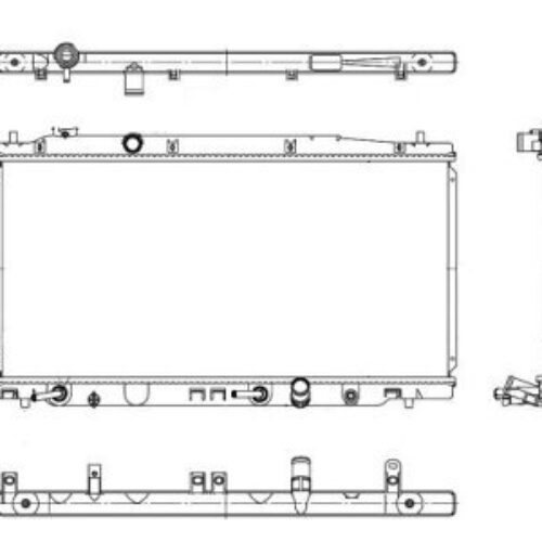 Hladnjak vode Honda Civic USA, 45611