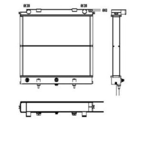 Hladnjak vode Land Rover Range Rover 94-02