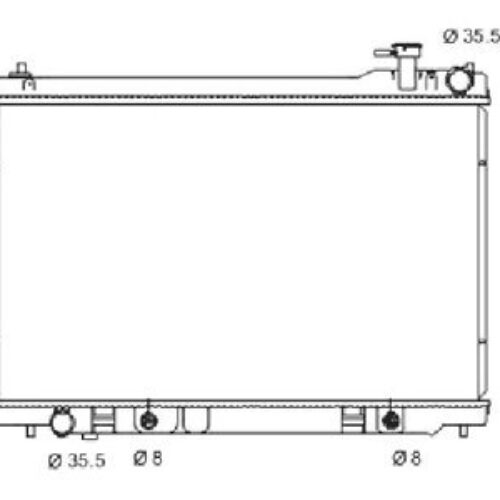 Hladnjak vode Mitsubishi Space Wagon 91-93