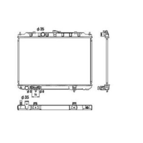 Hladnjak vode Nissan X-Trail T30 45298 automatski