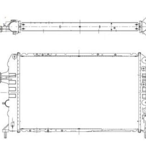 Hladnjak vode Opel Zafira