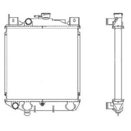 Hladnjak vode Suzuki Swift 89-94 1.3