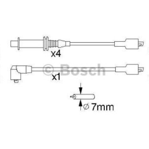 Kablovi za paljenje Peugeot 205 83-98