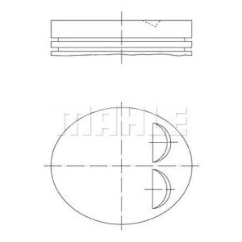 Klip – Opel Agila 00-07, Mahle Original