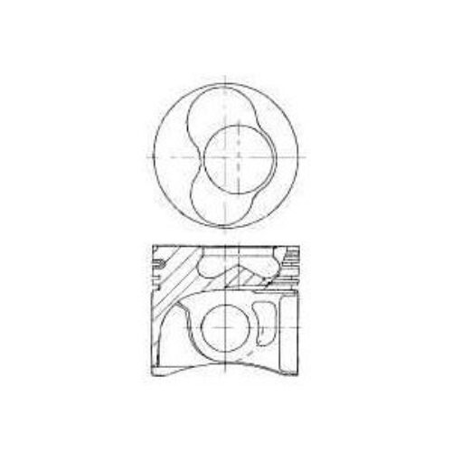 Klip – Volkswagen Bora 98-05; 79,5 mm