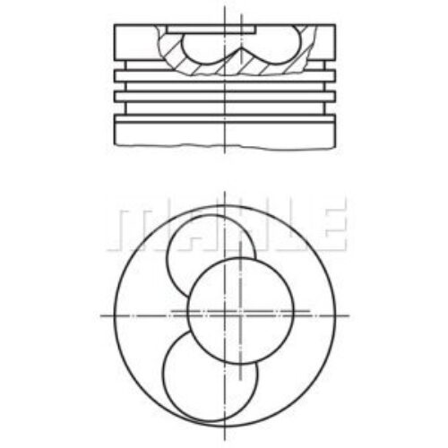 Klip – Volkswagen Caddy 04-; 81,01 mm