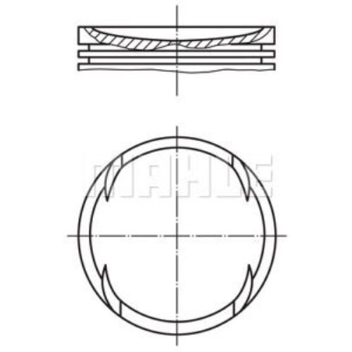 Klip – Volkswagen Polo 94-; 76,51 mm