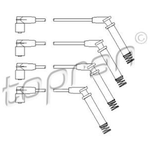 Komplet kablova za paljenje Opel Vectra A 88-95