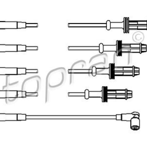 Komplet kablova za paljenje Peugeot 106 91-96