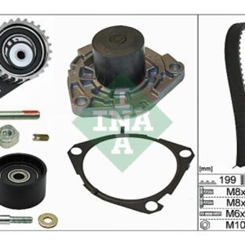 Komplet zupčastog remena (+ vodena pumpa) 530056230 – Alfa Romeo