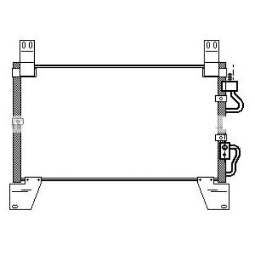 Kondenzator klime  – Ssangyong Rexton 45388