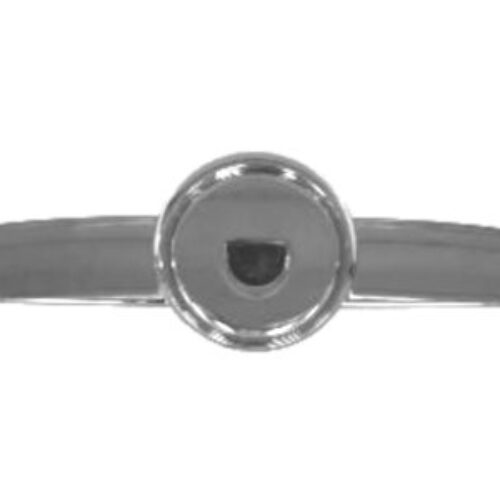 Lajsna maske Alfa Romeo 159 05-12, hrom, za emblem