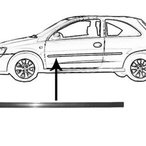 Lajsna za vrata Opel Corsa C 00-06 3V