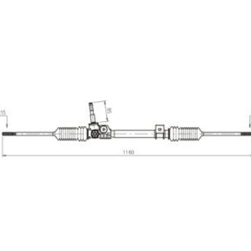 Letva volana Renault Twingo 93-06 (bez servo)