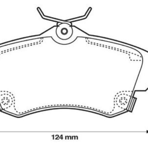 Prednje kočione obloge – Chrysler PT Cruiser 00-10