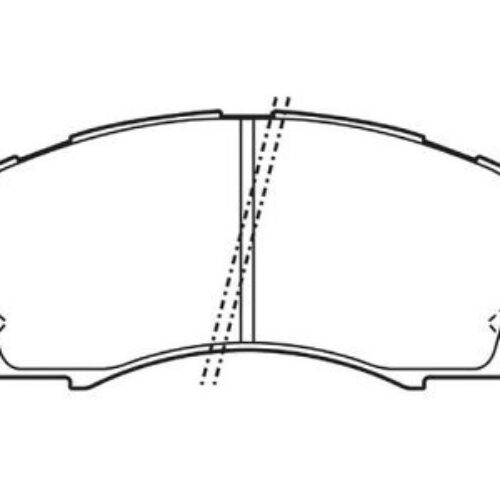 Prednje kočione obloge  – Subaru