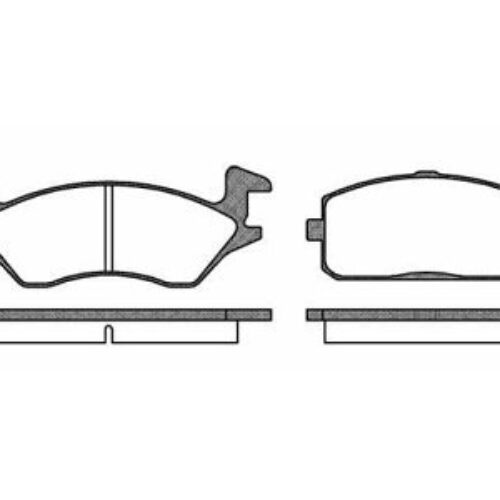 Prednje kočione obloge  – Toyota Starlet 89-96