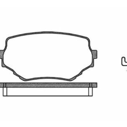Prednje kočione pločice  – Suzuki Vitara 88-05