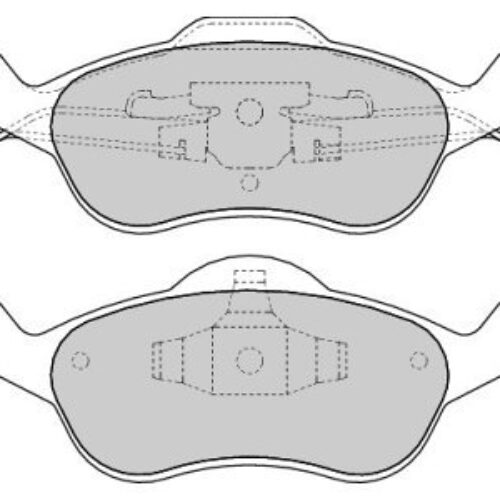 Prednje kočione pločice  – Ford Focus 98-04