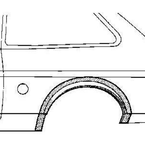 Rub blatobrana Ford Fiesta 76-83